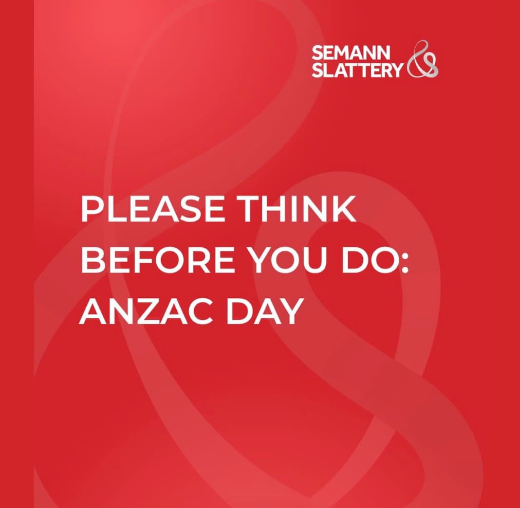 Please think before you do: Anzac Day content image