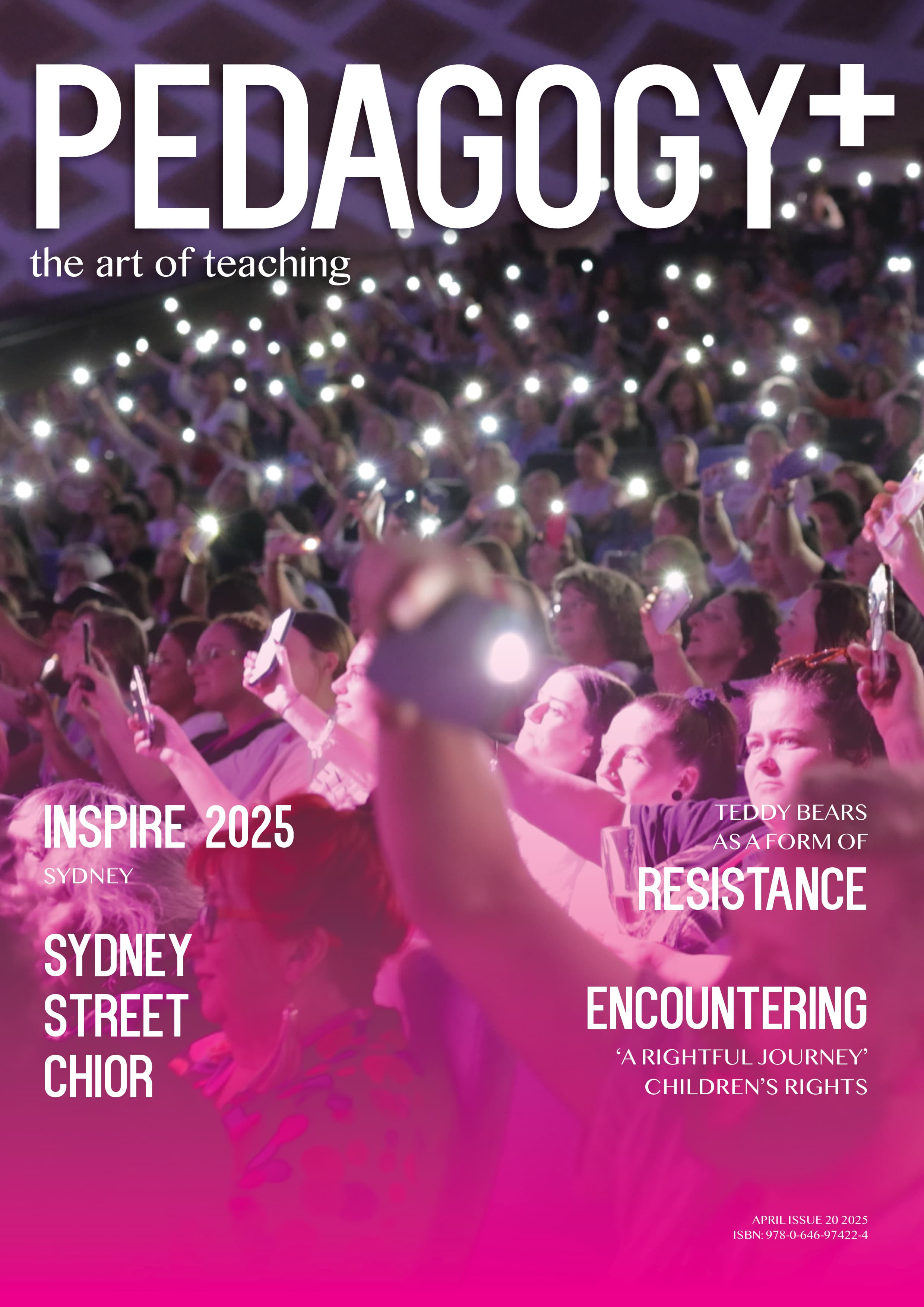 Pedagogy+ Magazine ISSUE 20 – APRIL 2025 cover image