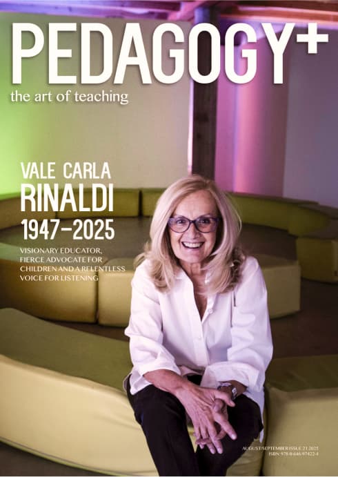 Pedagogy+ Magazine Subscription contents image